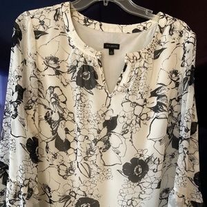 Talbots lined blouse